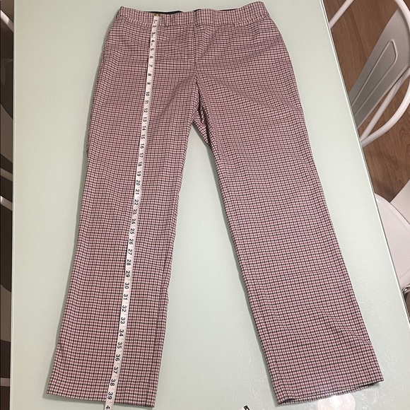 Liz Claiborne Purple and Black Checkered Pants - Picture 3 of 8